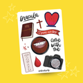 Dracula (A6 Sticker Sheet)