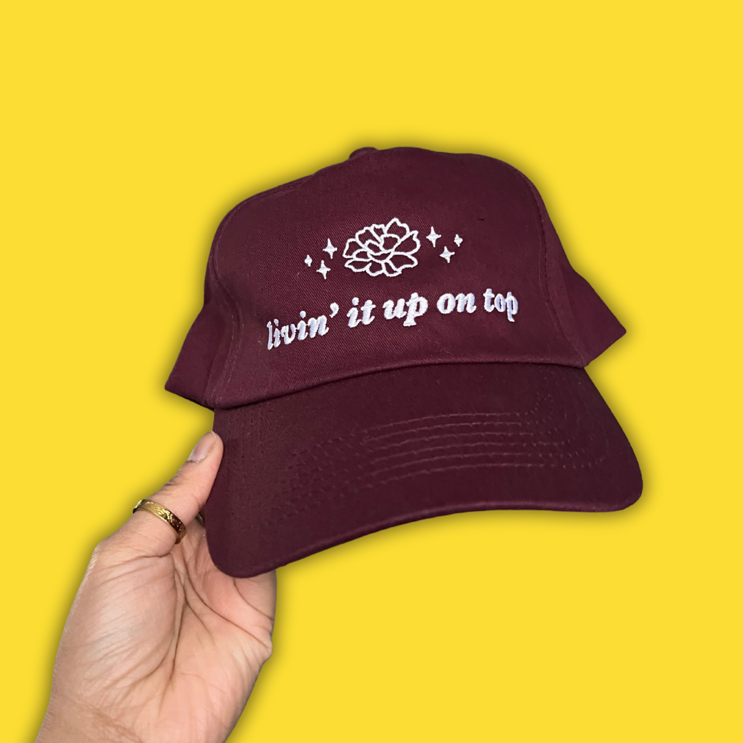 Hadestown Musical Inspired Panel Cap