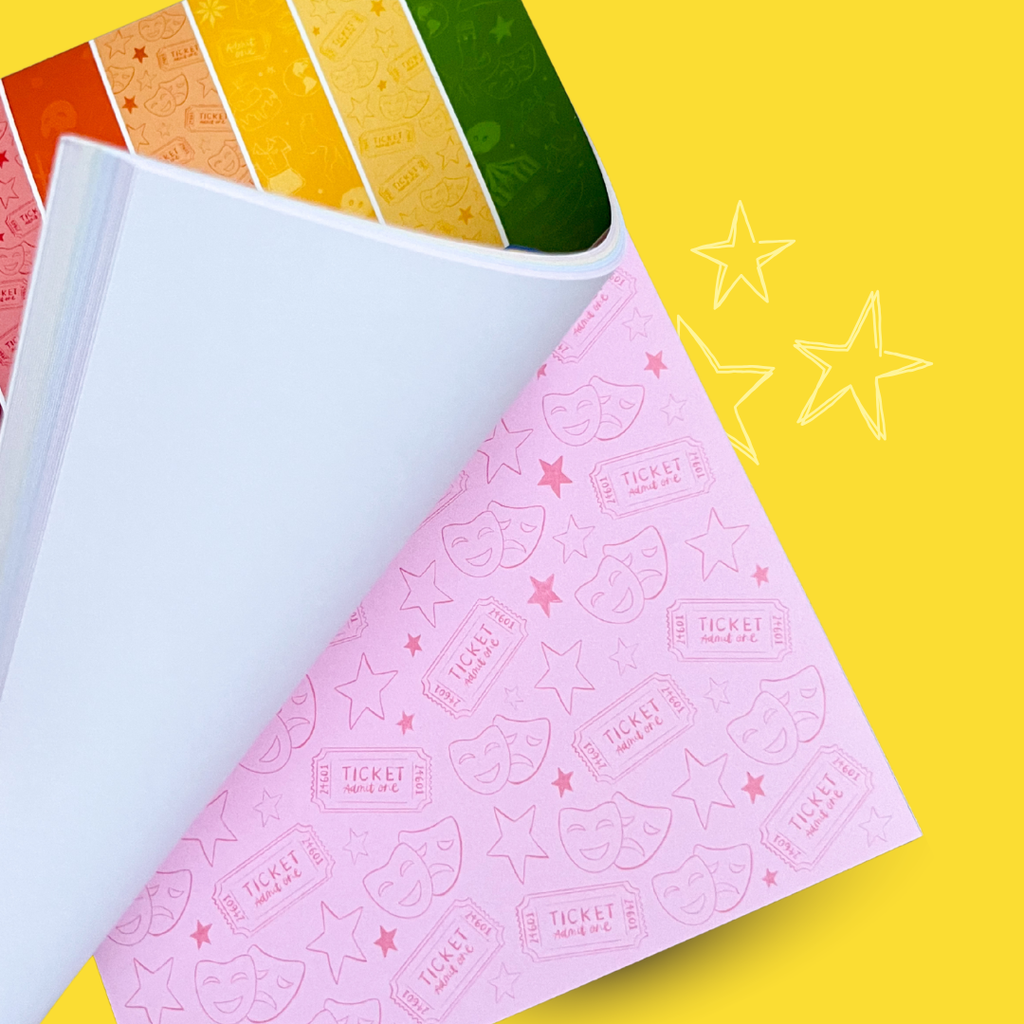 Scrapbook Patterned Paper Pad (Musical Theatre Inspired)
