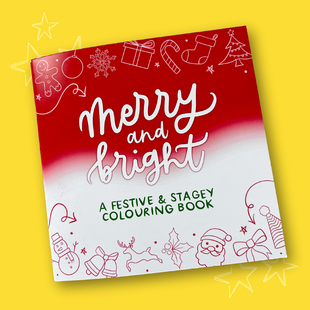 Mini Musical Theatre Colouring Book - Christmas & Halloween Editions