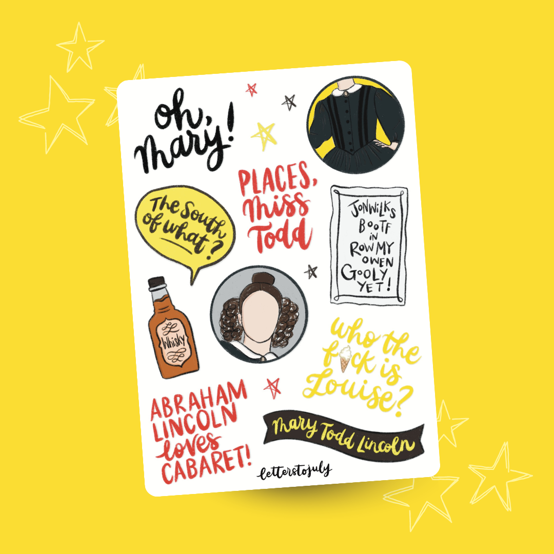 Oh, Mary! (A6 Sticker Sheet)