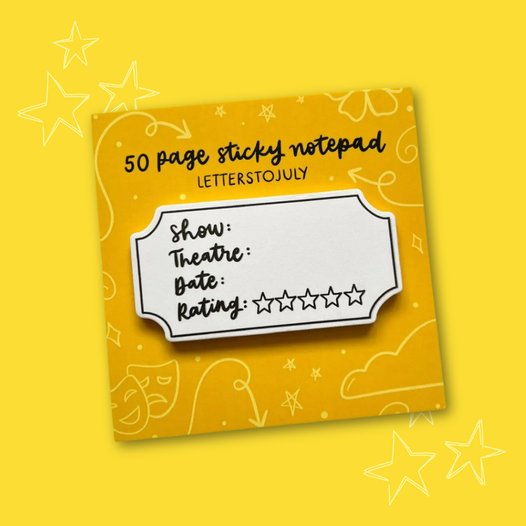 Mini Theatre Review Notepad