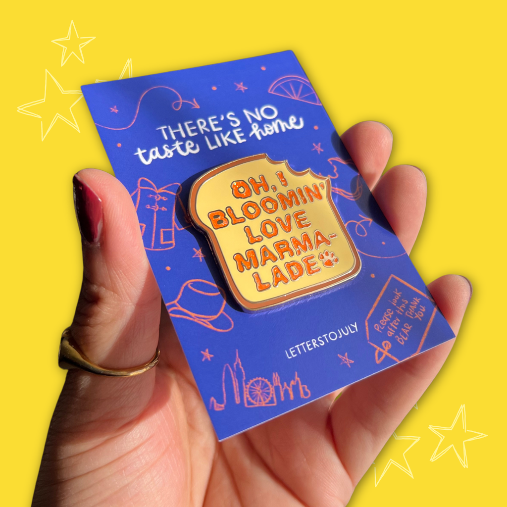 PB Marmalade Inspired Enamel Pin