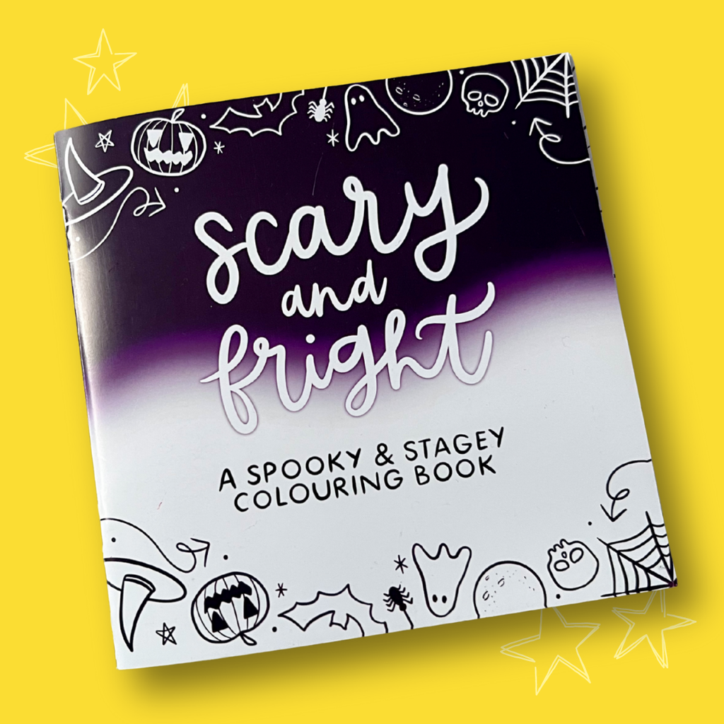 Mini Musical Theatre Colouring Book - Christmas & Halloween Editions