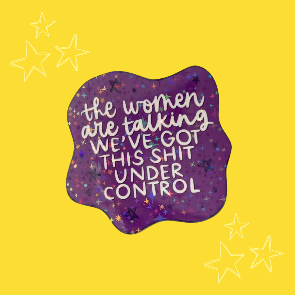 Death Becomes Her Inspired Holographic Vinyl Sticker