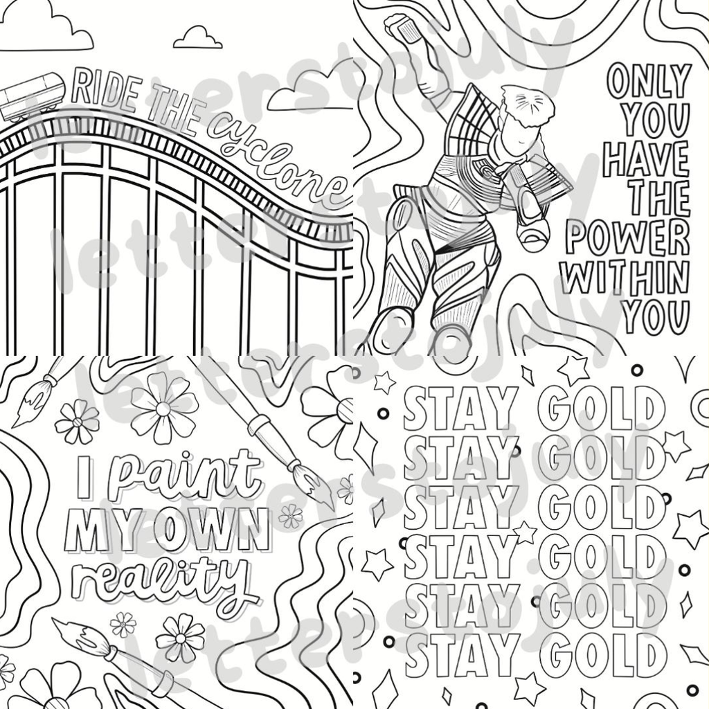 Musical Theatre Colouring Book (Volume 4) - There's Only Colour and Light