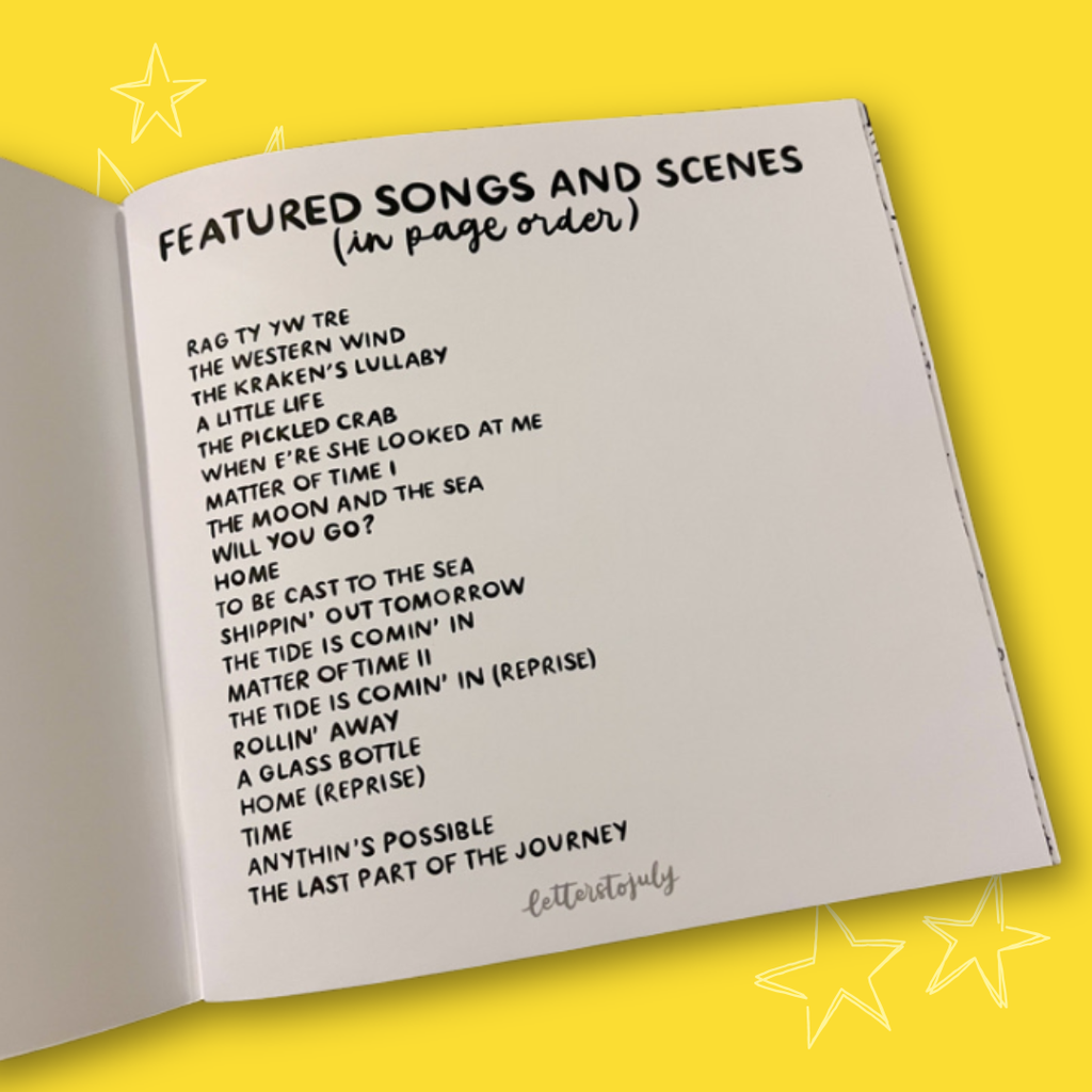 The Curious Case of Benjamin Button Musical Inspired Colouring Book - Time and Tide