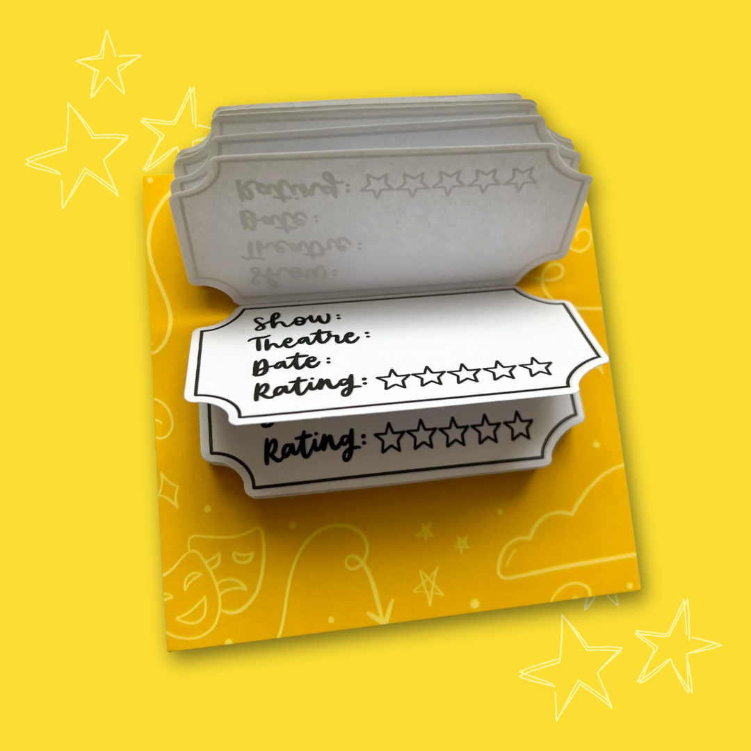 Mini Theatre Review Notepad