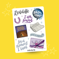 Redcliffe (A6 Sticker Sheet)