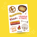 The Hungers Games (A6 Sticker Sheet)