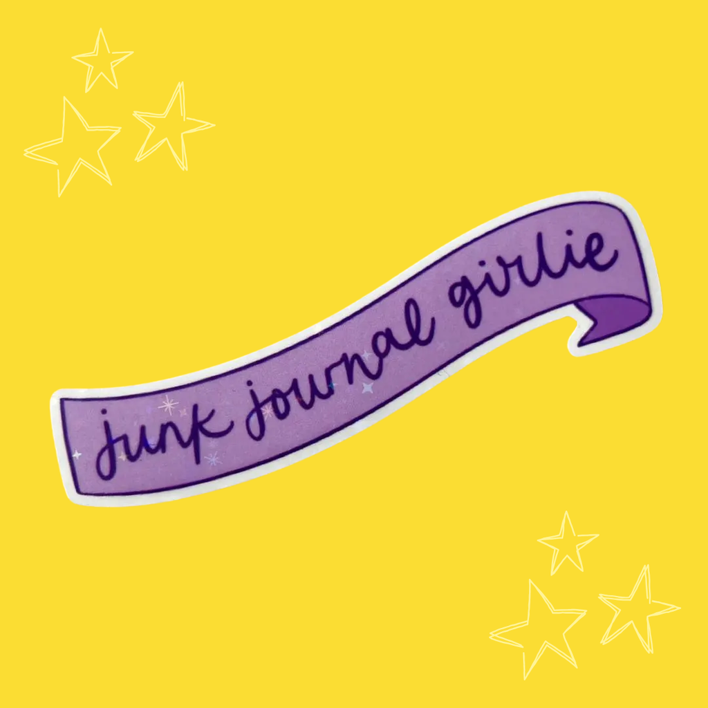 Journal, Scrapbook & Junk Journal Vinyl Holographic Stickers