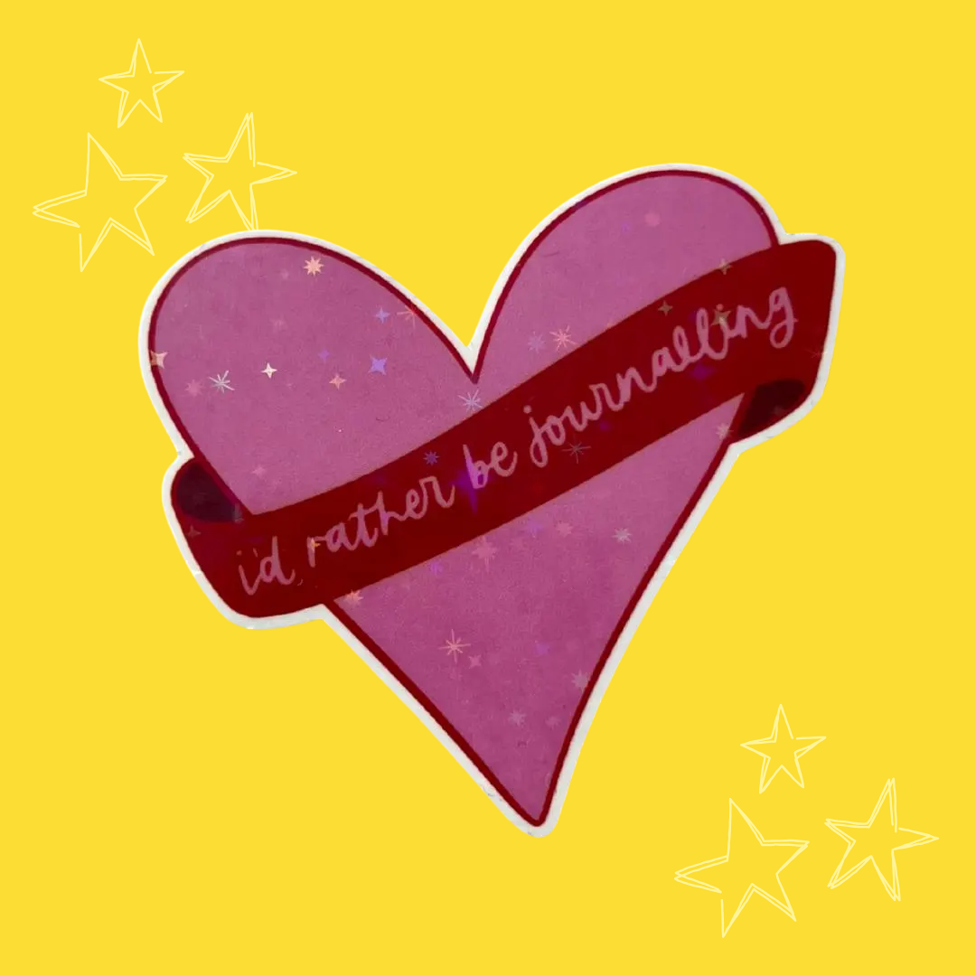 Journal, Scrapbook & Junk Journal Vinyl Holographic Stickers