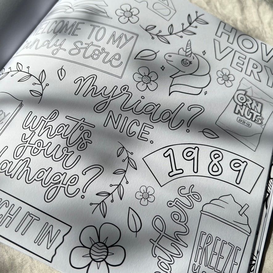 Musical Theatre Colouring Book (Volume 1) - Live in Living Colour