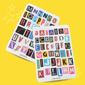 Stagey A-Z Alphabet Stickers (A5 Sticker Sheet)