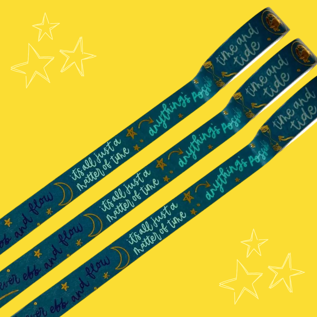 The Curious Case of Benjamin Button Inspired Washi Tape