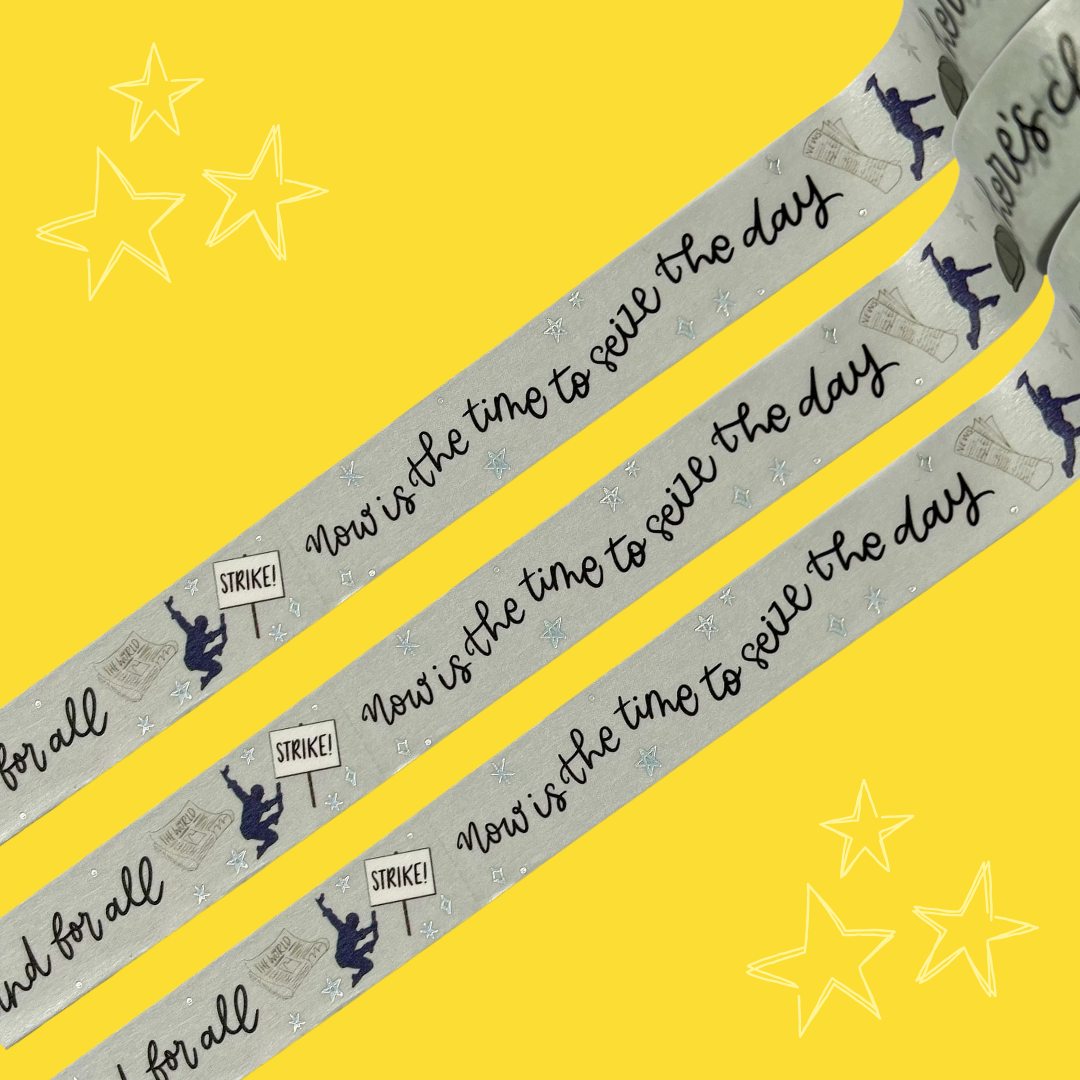 Newsies Inspired Washi Tape