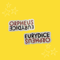 Hadestown Inspired 'Eurydice/Orpheus' Holographic Vinyl Sticker