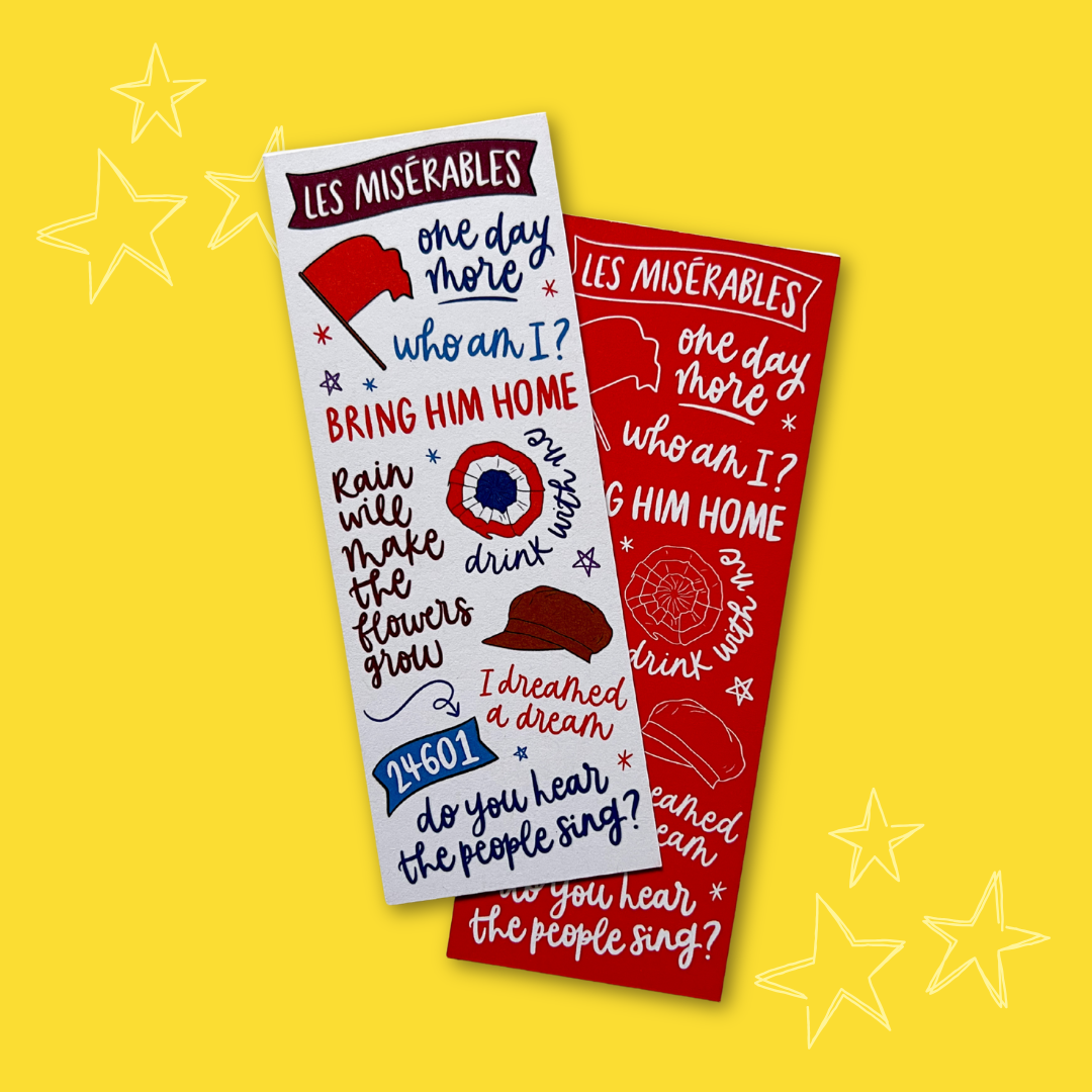 Les Miserables Musical Bookmark