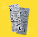 Newsies Musical Bookmark