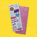 Waitress Musical Bookmark
