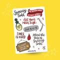 Sweeney Todd (A6 Sticker Sheet)