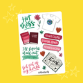 Hot Mess Musical (A6 Sticker Sheet)