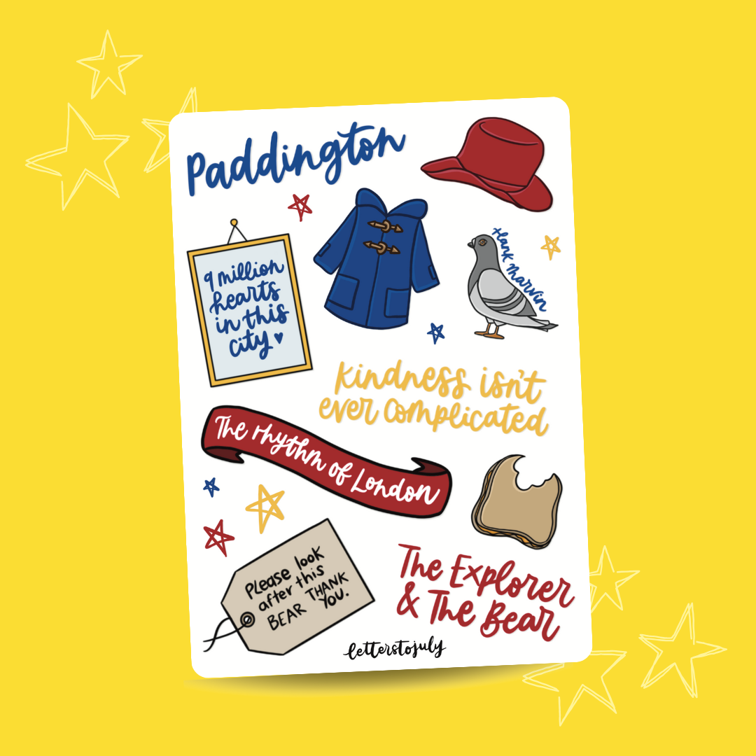 PB Musical (A6 Sticker Sheet)