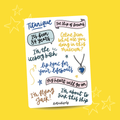 Titanique Musical (A6 Sticker Sheet)