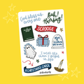 A Christmas Carol (A6 Sticker Sheet)